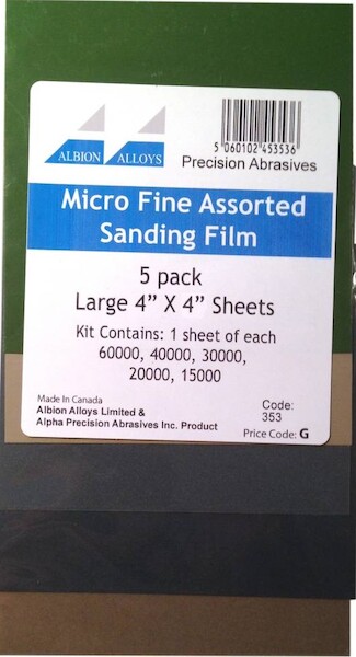 Micro fine assorted Sanding film 353