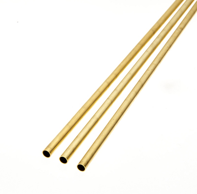Round Brass Tube 7mm x 0,45mm (3) BT7M