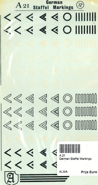German Staffel Markings A.21