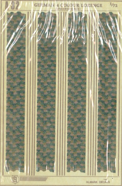 German 4 Colour Lozenge Undersurface A.32