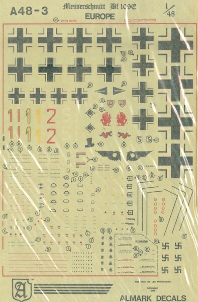 Messerschmitt Me109E Europe  A48-03
