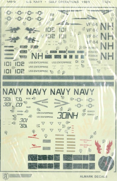 US Navy Gulf Operations 1988  A48-16