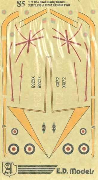 BAe Hawk Display Colours (238 Sqn/CFS/TWU)  S.05
