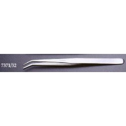 Bent nose 18,5cm Professional Tweezers  ATI7371/32
