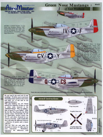 Green Nose Mustangs of East Wretham Part 6 (P51D) AMD48-653