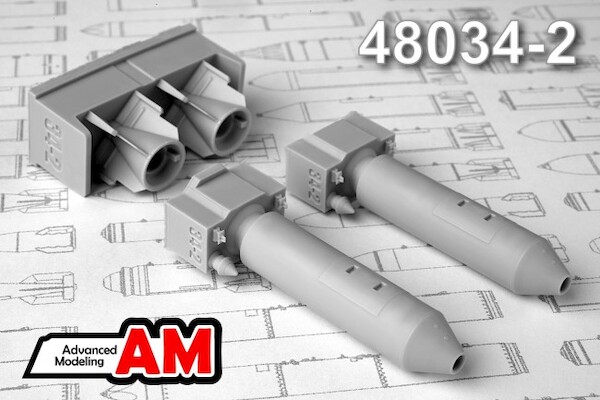 OFAB -500OFPMV  Air-Fuel explosive bombs (2x)  AMC48034-2