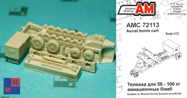 Soviet 50/100kg Aerial bomb loading Cart  AMC48113