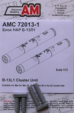 B13L-1 122mm rocket launcer Cluster units for Helicopters (2x) AMC72013-1
