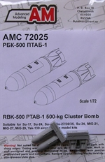 RBK-500 PTAB-1 500kg Cluster Bombs (2x)  AMC72025