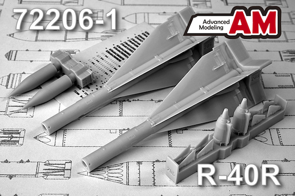 Medium range R40R Air to Air missile (2x)  AMC72206-1