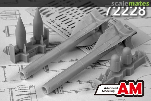 Kh-25MP Anti radar Missile PRGS- 2 (AS12 Kegler) (2x) AMC72229