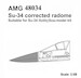 Corrected noseradome  for Sukhoi Su34 Fullback (Hobby Boss) AMG48034