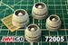 RD7M Exhaust nozzles for Tupolev Tu22K Blinder (Modelsvit) AMG72005