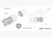 R25-300 engine exhaust nozzle for MiG21bis and MiG21-93 Aircraft AMG72012-3