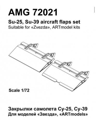 Suchoi Su25, Su39 Frogfoot Flap set (Zvezda, ART)  AMG72021