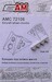 Aircraft Wheel Chocks, Suitable for Modern Soviet / Russian Aircraft (4x) AMg72108