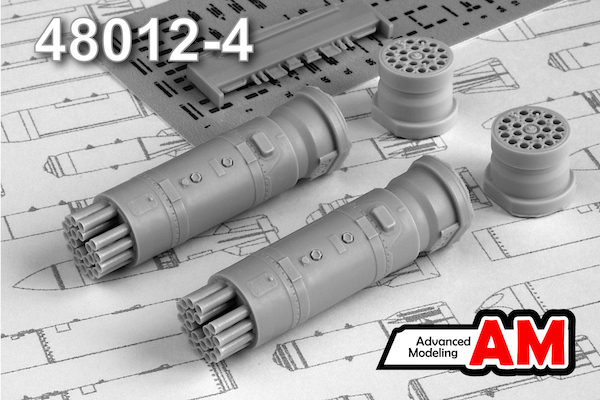 B8V20-A 80mm Airborne Rocket Launcher units (2x) AMC48012-4