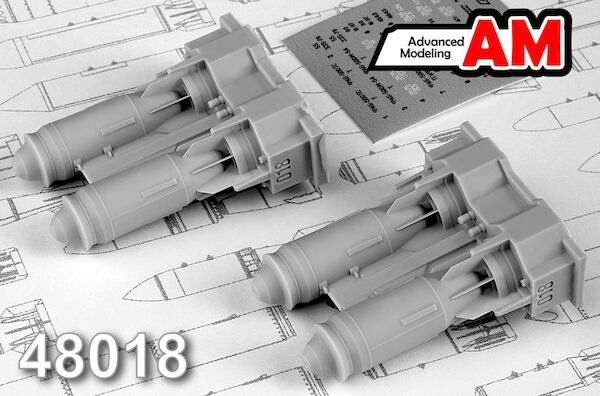 FAB-500 M54 500kg High explosive Bombs (4x) AMC48018