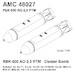 RBK-500 AO-2,5 RTM Cluster bombs (2x) AMC48027