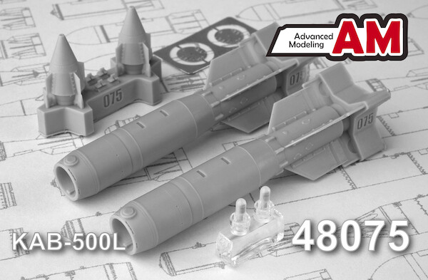 KAB-500L 500kg Laser guided bombs (2x) AMC48075