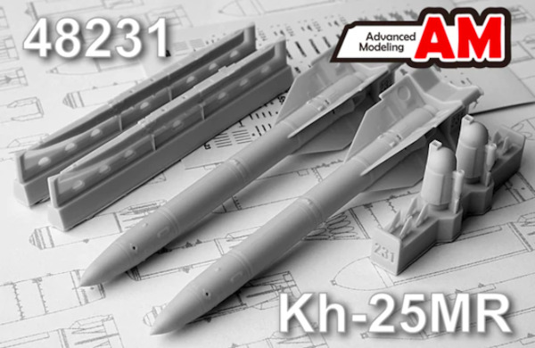 Kh-25MR Short-range modular Missile (2)  AMC48231