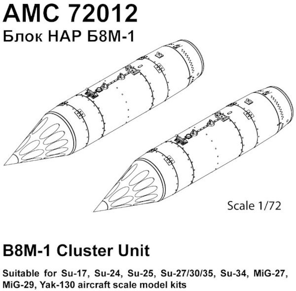 B8M-1 Cluster Units units (2x)  AMC72012