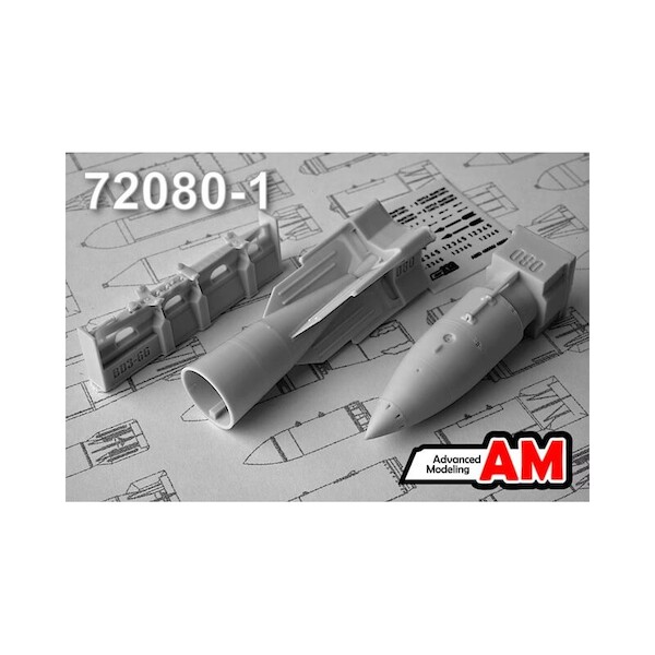 RN24 (244N) Soviet tactical nuclear bomb with Pylon (1x) AMC72080-1