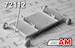 Universal service cart for transporting aircraft equipment and weapons AMC72112