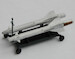 Universal service cart for transporting aircraft equipment and weapons AMC72112
