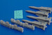 R33E Long range Air To Air Mssile (4x) Suitable for MiG31 AMC72205-1