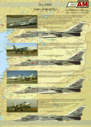 Suchoi Su24M 'Fencer' Syrian Warriors part2 AMD-148022-1