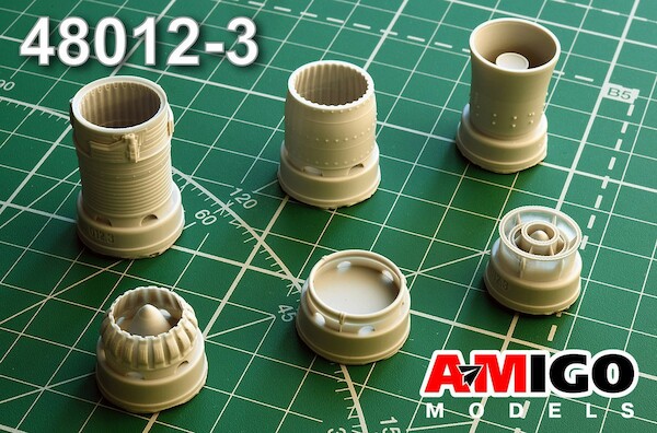 R25-300 engine exhaust nozzle for MiG21Bis, MiG21-93 Aircraft AMG48012-3