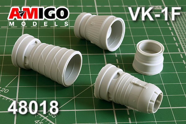 VK-1F engine exhaust nozzles for MiG17F/PF (Hobby Boss) AMG48018