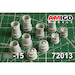 R13-300 engine exhaust nozzles for Sukhoi Su15M/TM Aircraft AMG72013-1