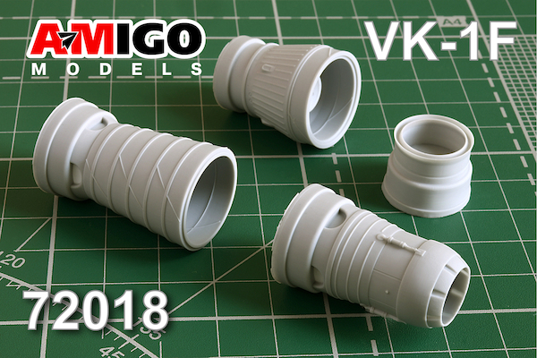 VK-1F engine exhaust nozzles for MiG17F/PF (Airfix) AMG72018