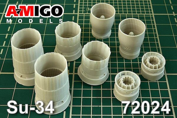 AL31F Exhaust nozzles for Suchoi Su34 family (Zvezda) AMG72024