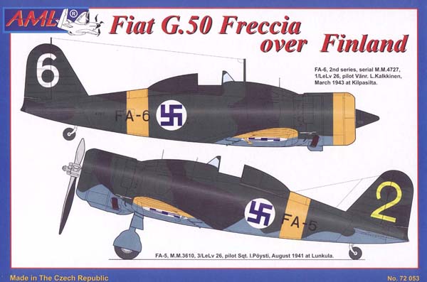 Fiat G50 over Finland AML72053