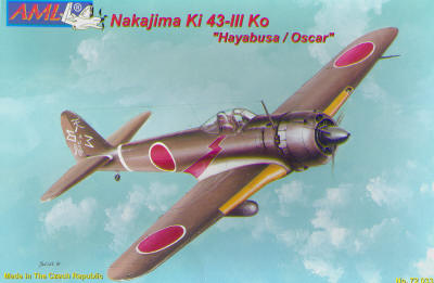 Nakajima Ki43-III Ko Hayabusa Oscar" High tech  AML7233