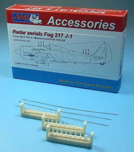 Radar Aerials FuG217 J-1 for FW190A and Bf190G/K AMLA32014