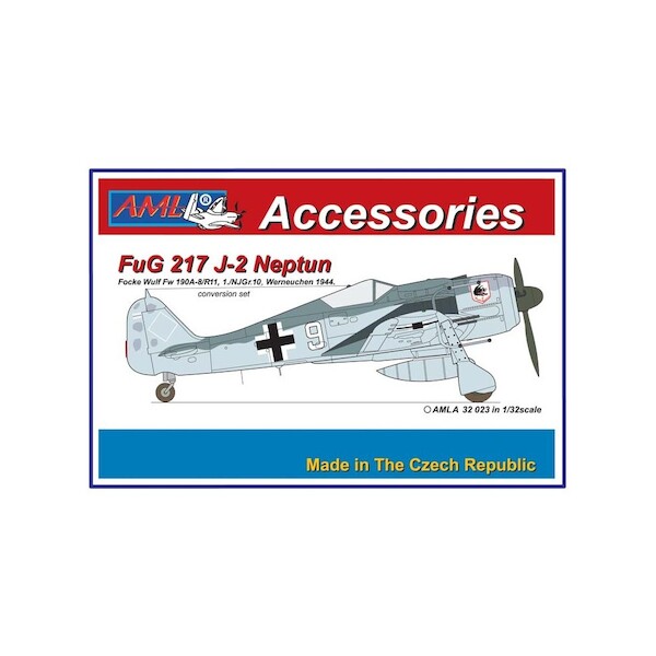 Radar Aerials FuG217 J-2 Neptun for Focke Wulf FW190A-8/R11 I/NJGr 10 AMLA32023