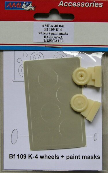 Messerschmitt BF109K-4 Wheels and Masks AMLA48041
