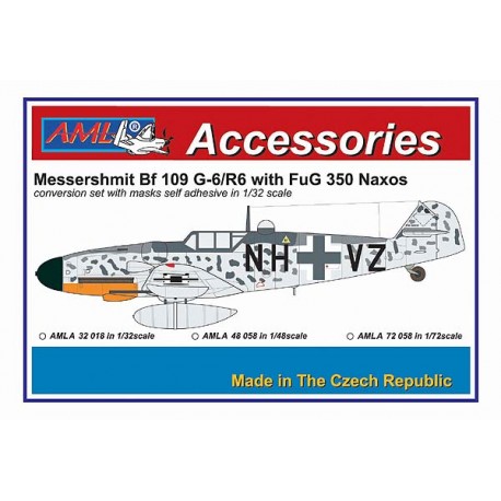 Messerschmitt BF109G-6/R6 with FuG350 Naxos Radar AMLA48058