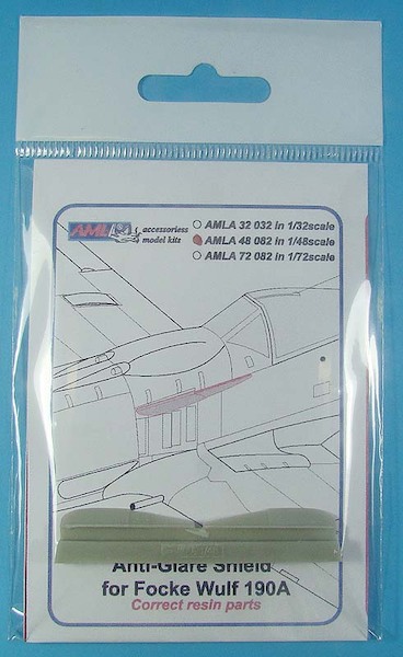 Anti Glare shield for Focke Wulf FW190A AMLA48082