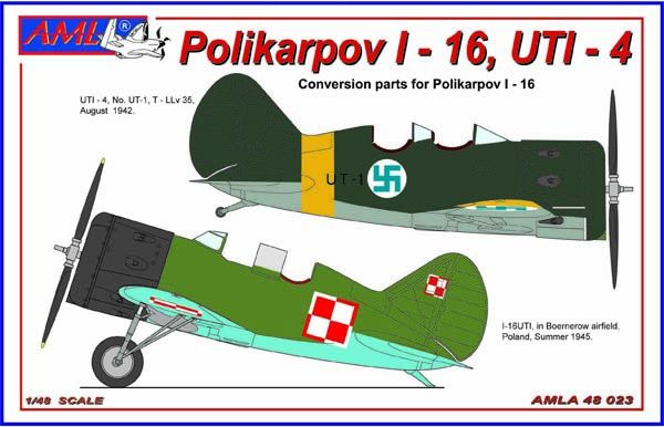 Polikarpov I-16, UTi-4 Dual (Polish & Finnish AF) AMLA4823