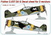 Fokker D21 ski''s & decal sheet for 2 versions AMLA7201