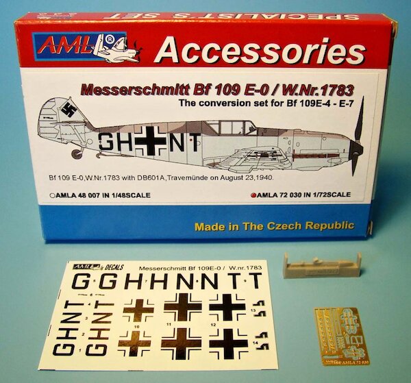 Messerschmitt BF109E-0 / W.Nr1783 carrierhook testplane AMLA72030