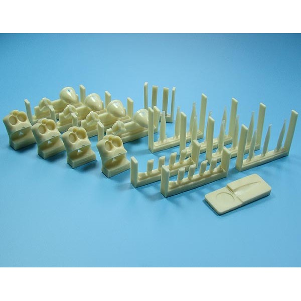 Handley Page Halifax B MKII Gallay radiators and props (Revell)  AMLA72041