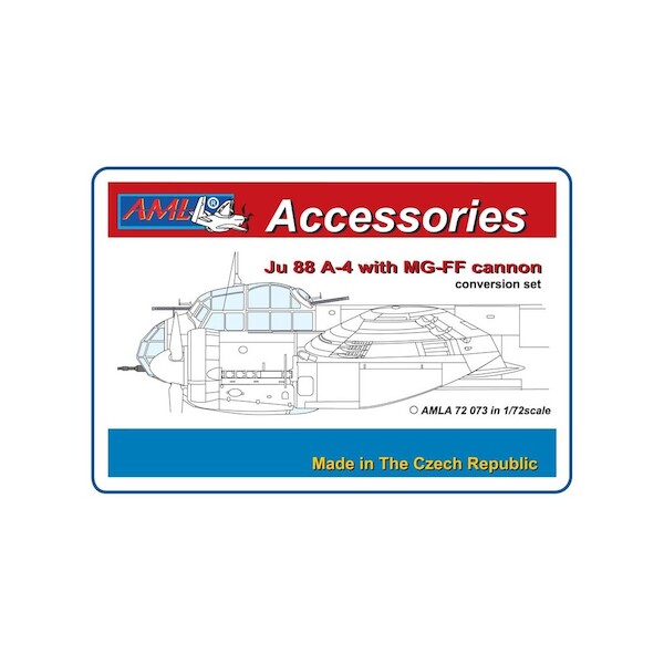 Junkers Ju88A-4 with MG-FF Cannon conversion set  AMLA72073