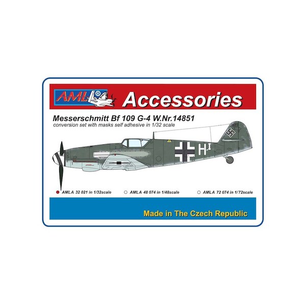 Messerschmitt BF109G-4 W.Nr 14851 AMLA72077