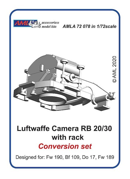 Luftwaffe camera RB20/30 With Rack  AMLA72078